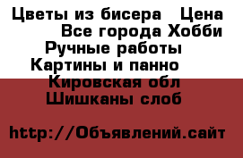 Цветы из бисера › Цена ­ 500 - Все города Хобби. Ручные работы » Картины и панно   . Кировская обл.,Шишканы слоб.